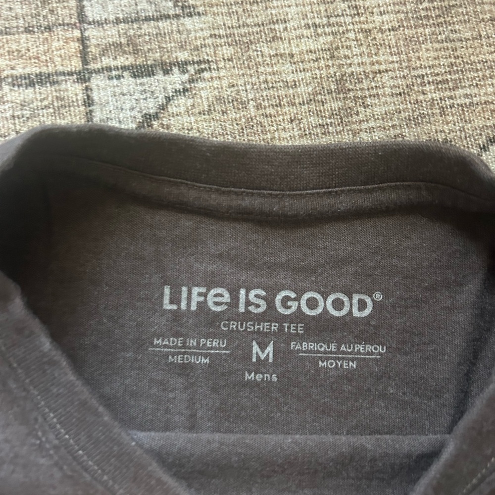 life is good tee shirt -men - Picture 3 of 4